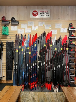 Our Rossignol Ski Wall